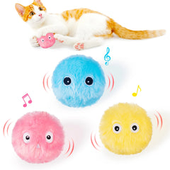 Squeaky Cat Ball Toy