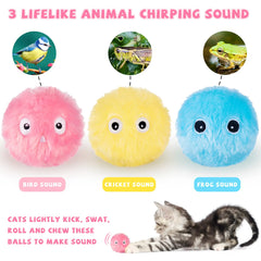 Squeaky Cat Ball Toy