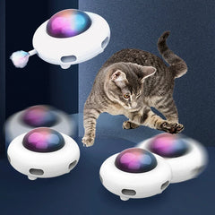 Smart Teaser UFO Pet Turntable